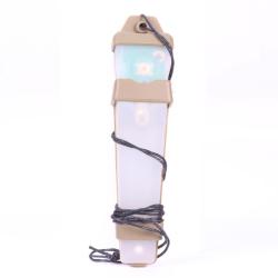 Wo Sport Velcro Safety Light (Tan)