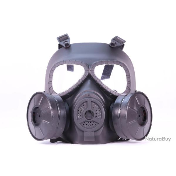 Wo Sport Masque avec Double Filtre (Noir)