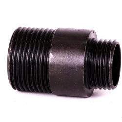 Slong Adaptateur Silencieux Acier 11mm CW vers 14mm CCW (Noir)