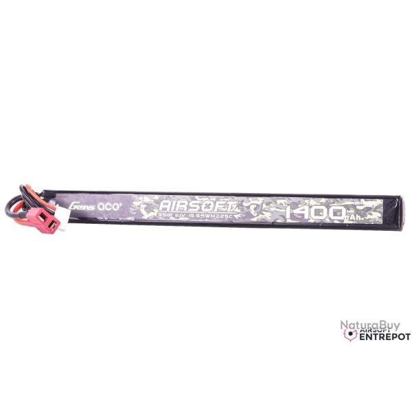 Gens Ace Batterie 25C 1400 mAh 11.1V (Deans)