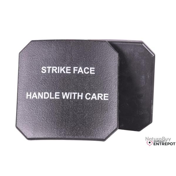 Wo Sport Plaques Balistiques Latrales Factices (BK)