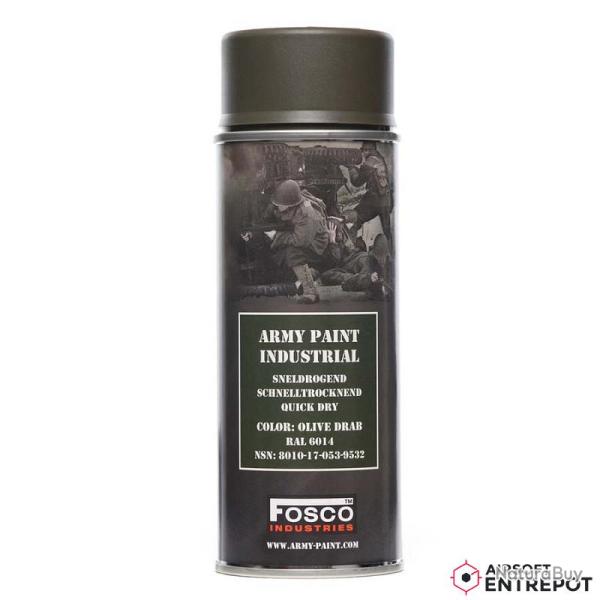 Fosco Army Paint 400ml - Olive Drab (RAL 6014)