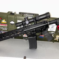 XBR 15 Geissele MK2 + Vector optics Lunette de vis&eacute;e Forester 1-5x24 GenII SFP