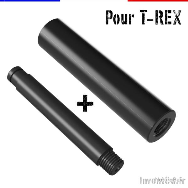 Pack silencieux + adaptateur Invent3D pour Snowpeak T-REX - Mamba �40 mm