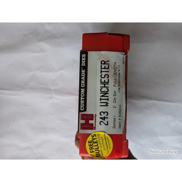 Jeux d'outil HORNADY 243 Win