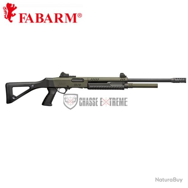 Fusil FABARM STF12 Pistol Grip Mil Spec Green 61cm Cal 12/76