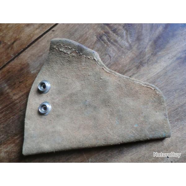 holster cuir  vintage "