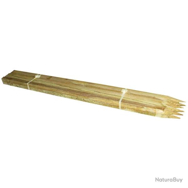 Tuteurs � tomates en bois 120 cm x10