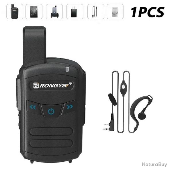 Talkie-walkie RONGYING A5 Type-C BF-T20 - Headset