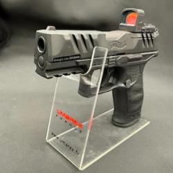 PISTOLET WALTHER PDP COMPACT 4'' COMBO RDS 8 BBS 6MM CO2 BLOWBACK