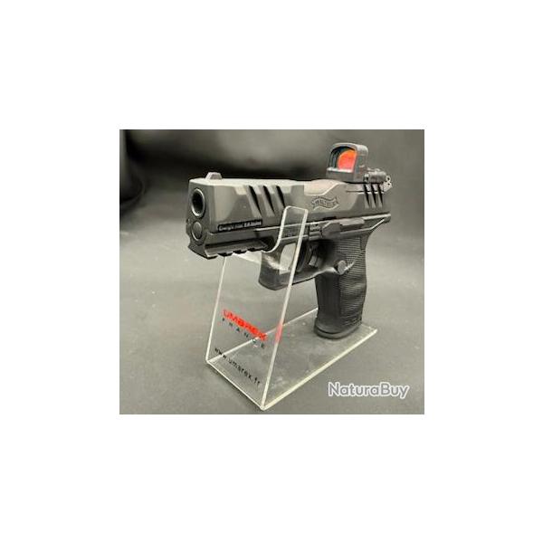 PISTOLET WALTHER PDP COMPACT 4'' COMBO RDS 8 BBS 6MM CO2 BLOWBACK