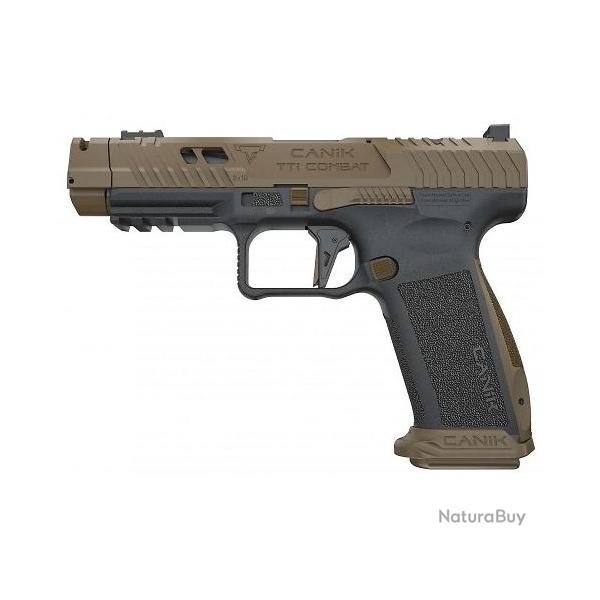 PISTOLET CANIK TTI COMBAT 9X19 COMPENSE