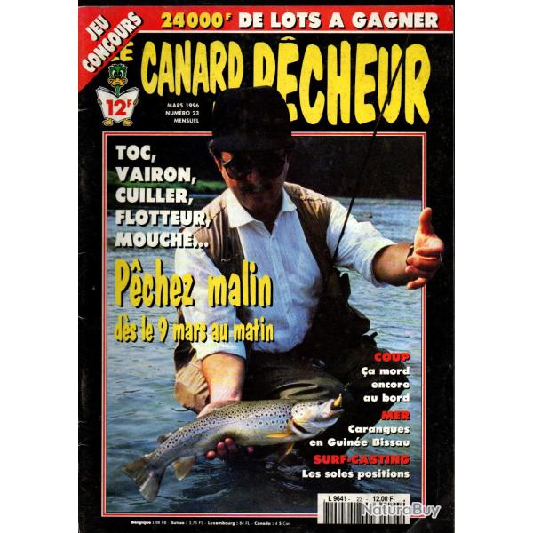 le canard du pecheur 23 truite, la v�z�re, mouche, carpe, anglaise, coup, la sole , guin�e-bissau
