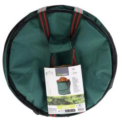 Sac &agrave; d&eacute;chets vert polyester diam&egrave;tre 55 cm