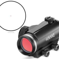 HAWKE VANTAGE RED DOT SIGHTS 1X25, 3 MOA - 11 Stage Brightness 9-11mm