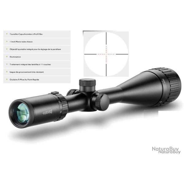 VANTAGE IR - Low profile, capped turrets 4-16x50 AO 1", IR Mil Dot "5054492142606"