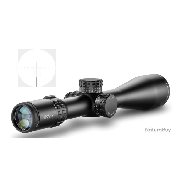 hawke FRONTIER 34 FFP  Exposed locking zero-stop turrets 5-30x56 SF,SF,IR FFP MOA Pro Ext (30x)