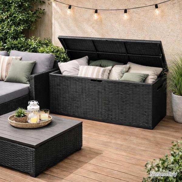 Coffre de rangement jardin 350L - 120 X 51 X 60 cm