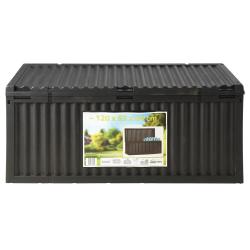 Coffre de rangement jardin polypropyl&egrave;ne 115 cm
