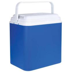 Glaci&egrave;re &eacute;lectrique polyvalente 12V 24L bleu 40x23x41