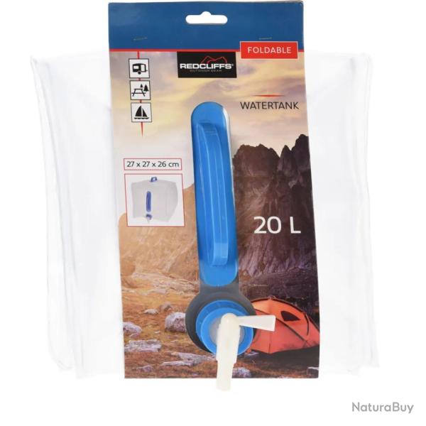 R�servoir d'eau pliable 20 L