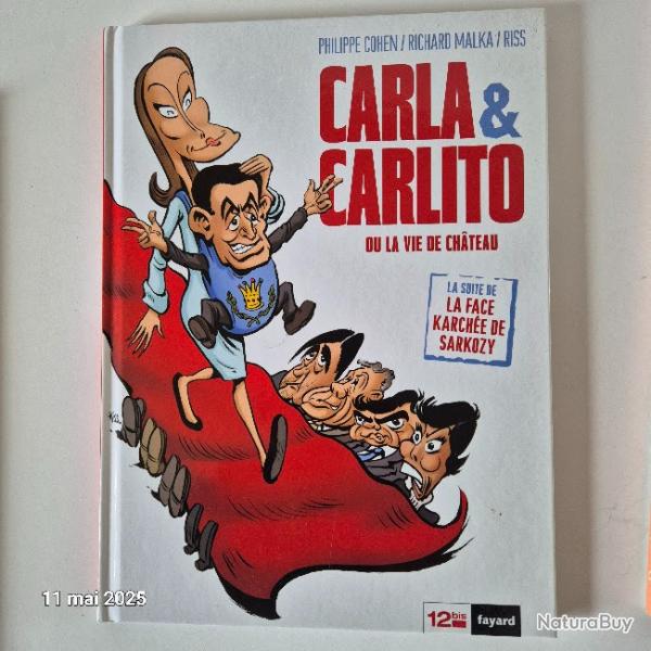 BD Carla & Carlito ou la vie de chteau , neuve