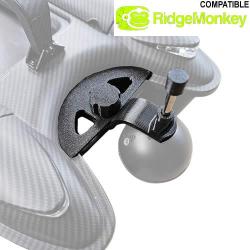 Support Deeper Bait Boat Pod Avant pour Ridge Monkey Hunter Black