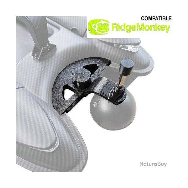 Support Deeper Bait Boat Pod Avant pour Ridge Monkey Hunter Black