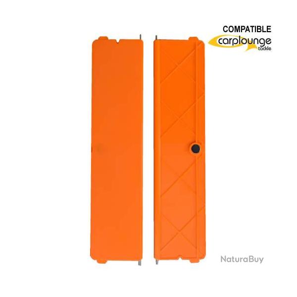 Trappe de Larguage Bait Boat Pod pour Carplounge RT4 (la paire) Orange
