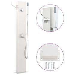 Robinet de douche de jardin 110 cm Acier inoxydable