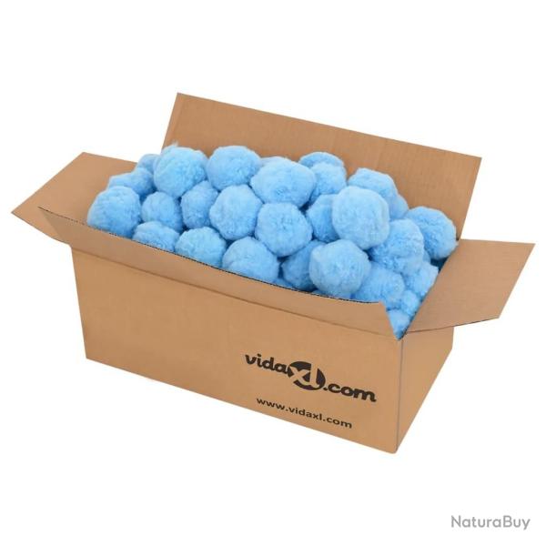 Boule anti-bactrienne filtrante de piscine bleu 700 g PE