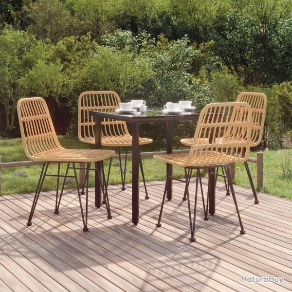 Ensemble � manger de jardin 5pcs R�sine tress�e