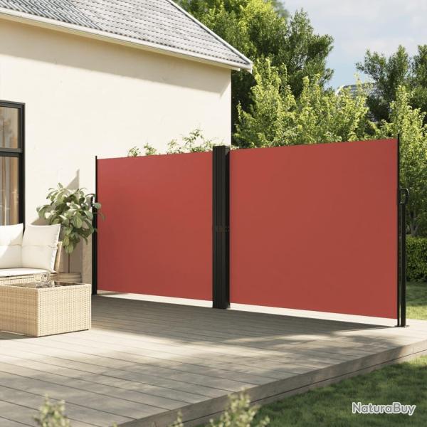 Auvent latral rtractable terre cuite 160x1000 cm