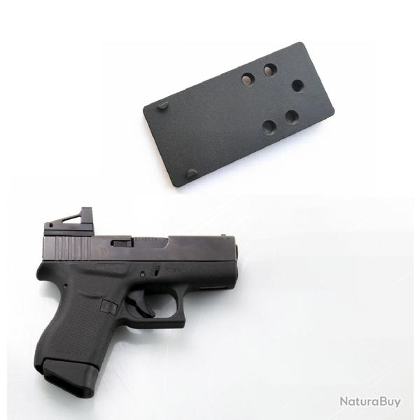 Plaque Red Dot Mini Sightmark Shot M-Spec Glock 43 / 43X - SKX INDUSTRIES