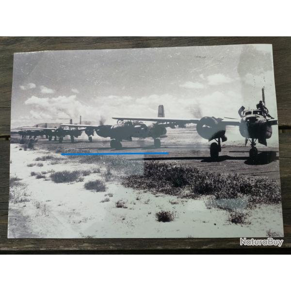 PHOTO ECPA GUERRE D'INDOCHINE AVIONS A26 INVADERS