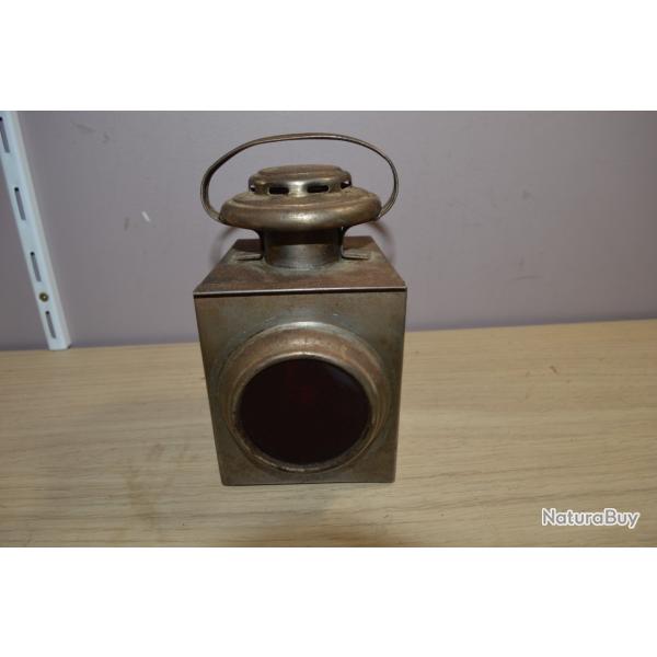 Lanterne Ancienne Militaire V�lo v�hicule ancien 1939/1945 D�co SNCF cheminot (24)