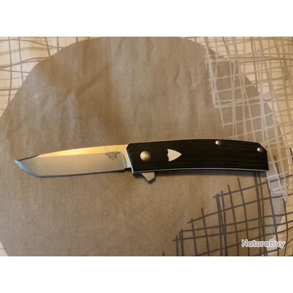 VEND COUTEAU PLIANT BENCHMADE TENGU 601 DESIGN JARED OESER FIRST PRODUCTION.