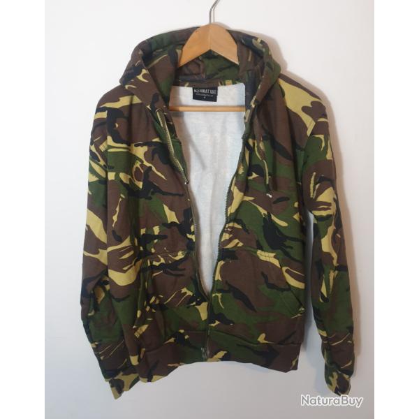 Kombat.UK Sweat Capuche Zipp� Camouflage Anglais DPM Taille M Neuf