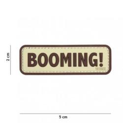 Patch 3D PVC Booming ! (101 Inc) D&eacute;sert
