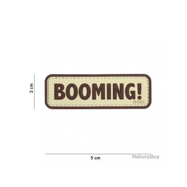 Patch 3D PVC Booming ! (101 Inc) D�sert