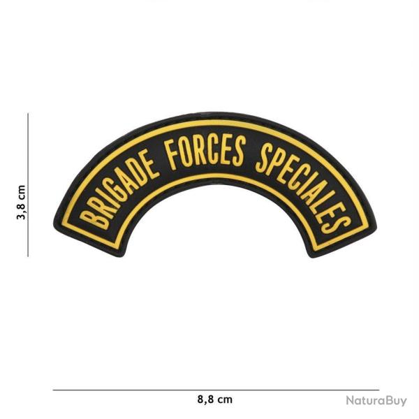 Patch 3D PVC Brigade Forces Speciales (101 Inc) Jaune
