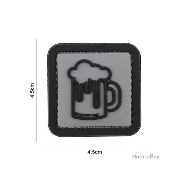 Patch 3D PVC Chope Biere (101 Inc) Wolf Grey