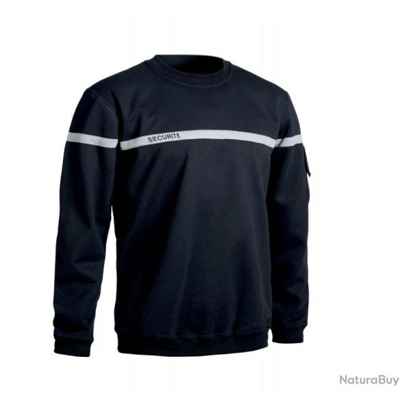 Sweat S�curit� Bande Grise AMZ