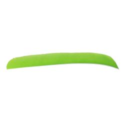 BUCK TRAIL - Plumes Naturelles Enti&egrave;res RH LEMON GREEN