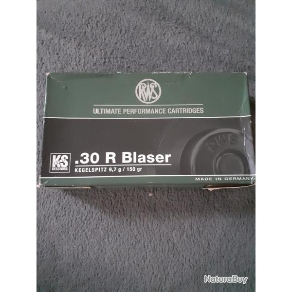 Balles RWS 30R Blaser KS