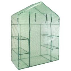 Serre de jardin avec &eacute;tag&egrave;res 143 x 73 x 195 cm