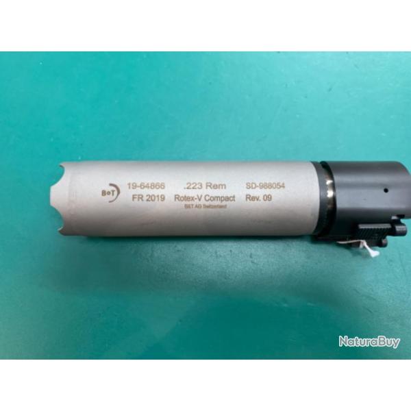 Mod�rateur son Brugger and thomet rotex v compact verrouillage rapide cache flamme a2 223/5.56