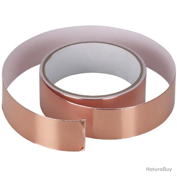 Ruban adh�sif cuivre 3 m anti-escargot