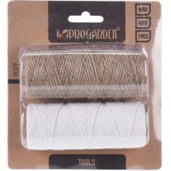 2 Cordes de jardin 60 et 40 m Progarden