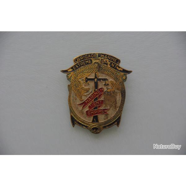 GUERRE INDOCHINE : BRIGADE - MARINE EXTREME - ORIENT ------- FABRICATION ARTISANALE